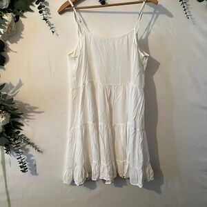 La Vie En Rose White Swim Coverup